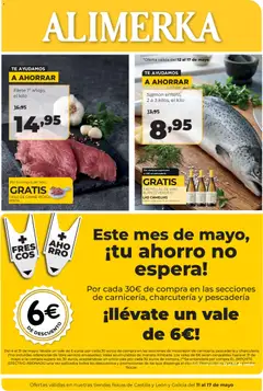 Vista previa del folleto de la tienda Alimerka válido desde el 11/05/2026 