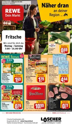 Vorschau von dem Prospekt des Geschäftes Rewe, gültig ab dem 27.07.2026