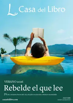 Vista previa del folleto de la tienda Casa del libro válido desde el 01/07/2026 