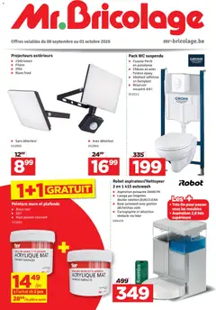 Prévisualisation de Mr Bricolage Folder / Publicité du magasin Mr Bricolage formulaire valide 08/09/2026