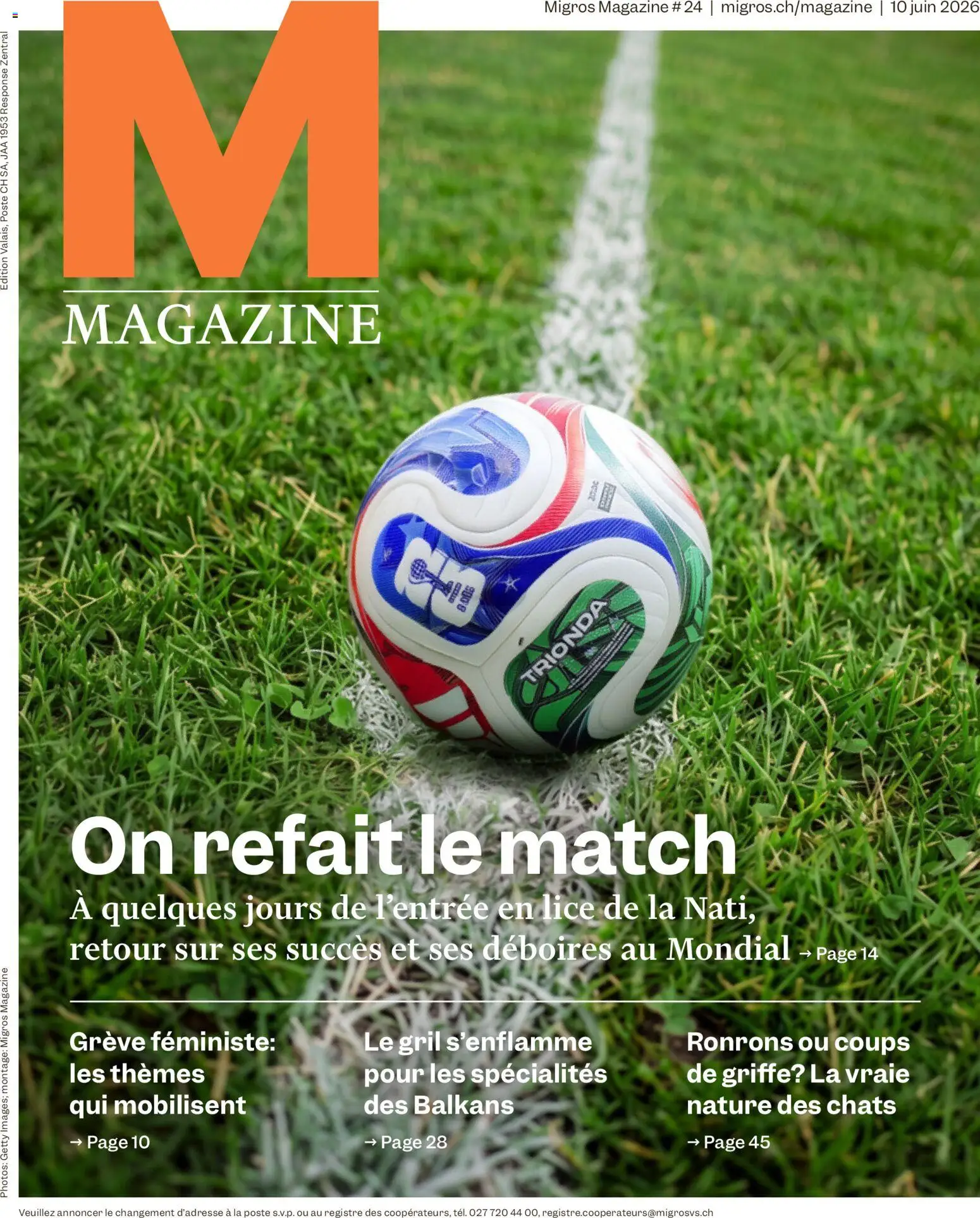 Vorschau des Merkblatts Migros aktionen Magazine FR vom Shop Migros gültig von 10.06.2026 bis 15.06.2026