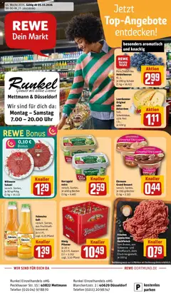 Vorschau von dem Prospekt des Geschäftes Rewe, gültig ab dem 05.10.2026