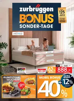 Vorschau von dem Prospekt des Geschäftes Zurbrüggen, gültig ab dem 31.07.2026
