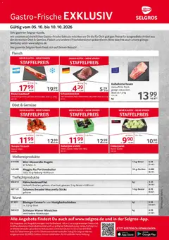 Vorschau von dem Prospekt des Geschäftes Selgros, gültig ab dem 05.10.2026