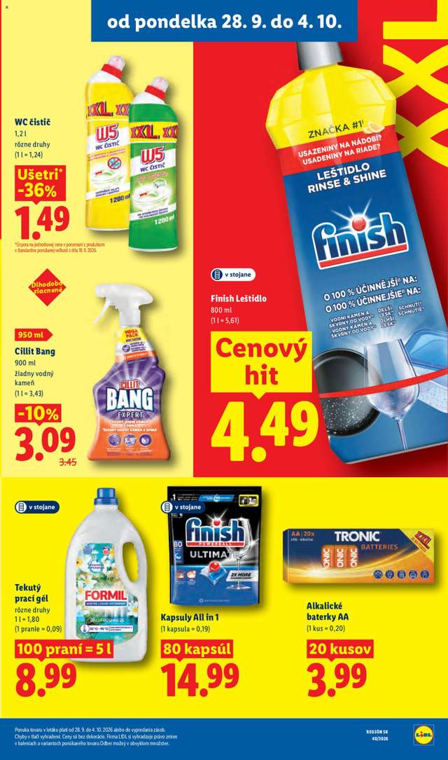 Nový Lidl leták od 28.09.