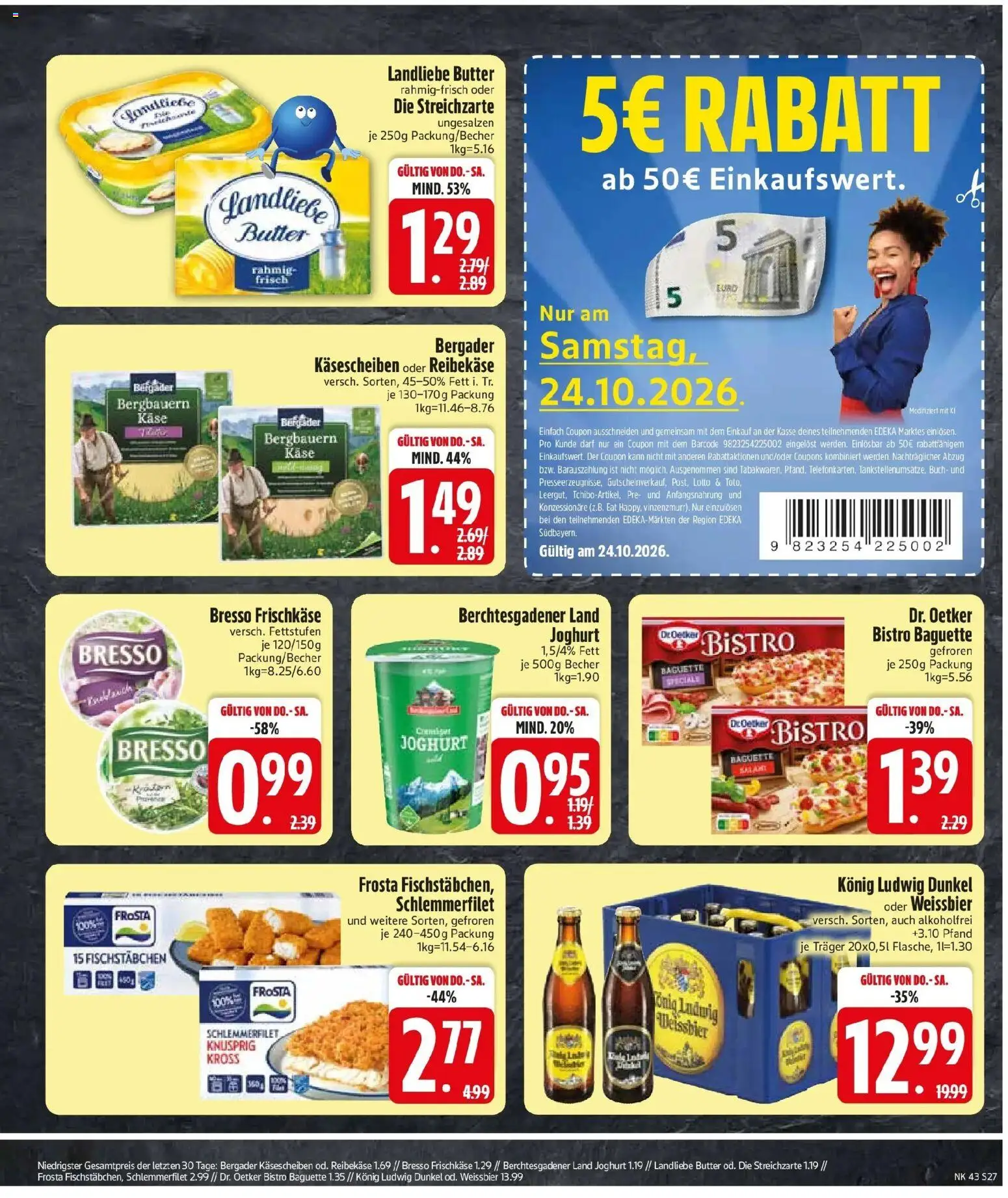 Vorschau von dem Prospekt des Geschäftes Edeka, gültig ab dem 19.10.2026