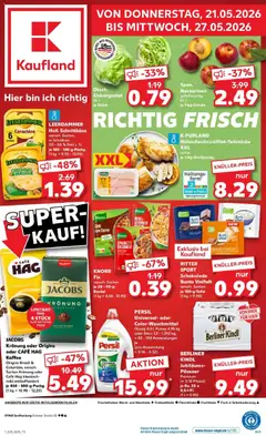 Vorschau von dem Prospekt des Geschäftes Kaufland, gültig ab dem 21.05.2026