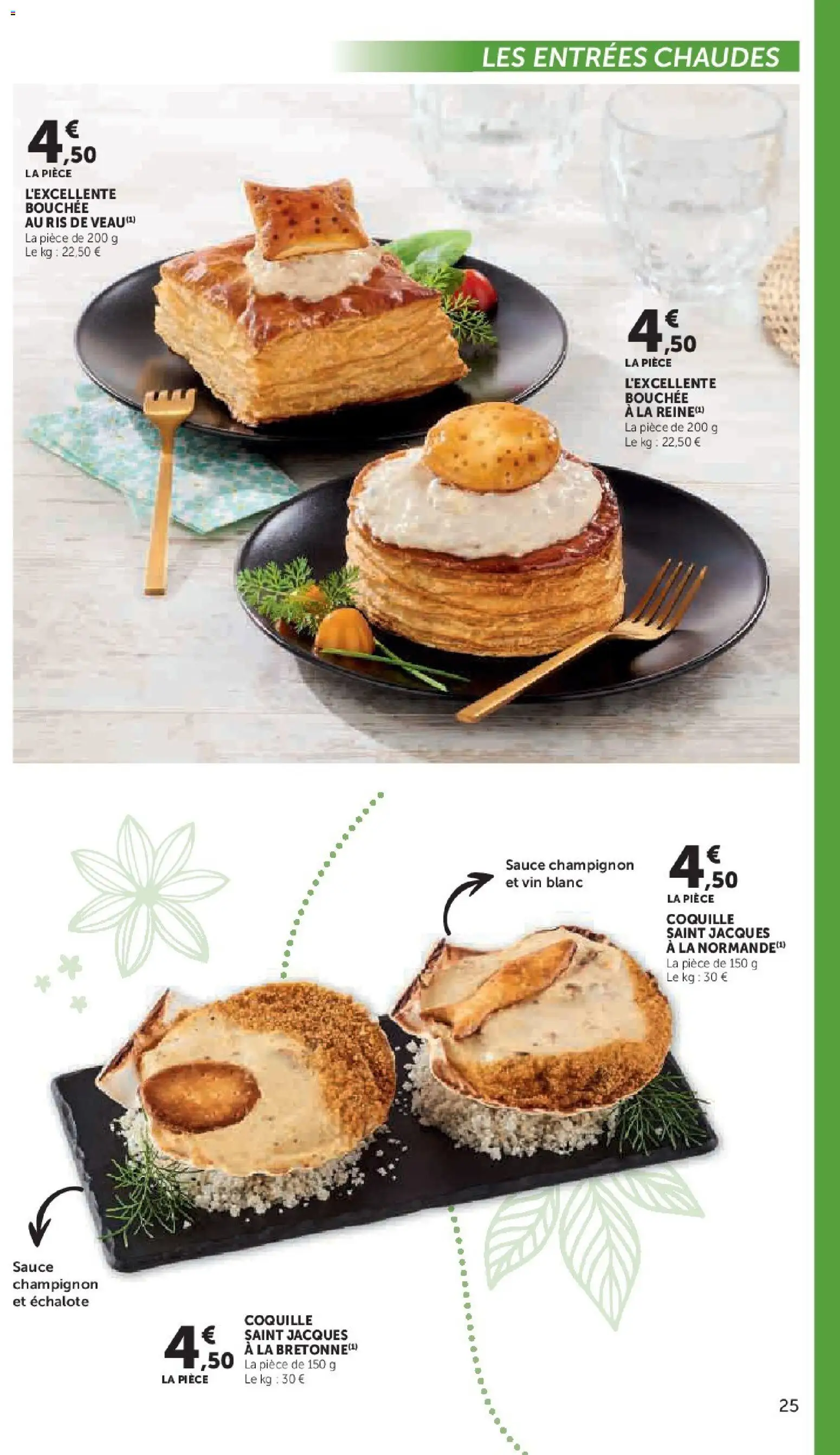 Prévisualisation de Super U - La carte Printemps Été du magasin Super U formulaire valide 03/03/2026 - Vin, Champignon, Échalote, Vin blanc