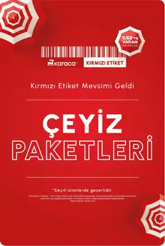 Karaca Home Karaca Home - Çeyiz Paketleri 17.06.2026 - Broşürünün önizlemesi