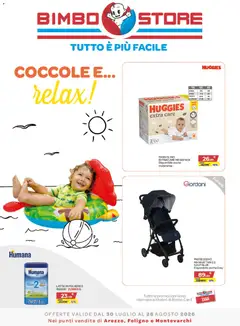 Anteprima dell'opuscolo Bimbo store volantino Arezzo, Montevarchi, Foligno dal negozio Bimbo store valido da 30/07/2026