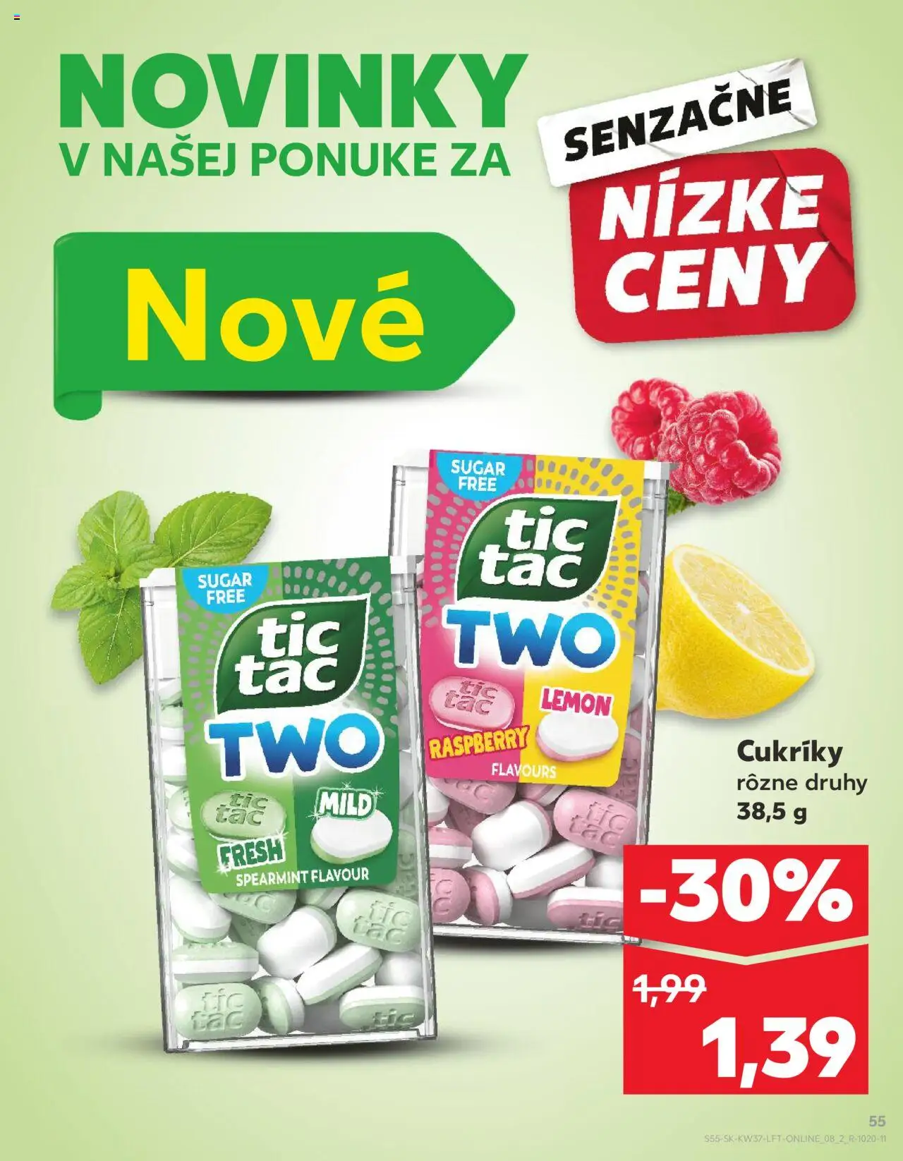 Náhľad Kaufland letáku platného od 11.09.2025 - Cukríky