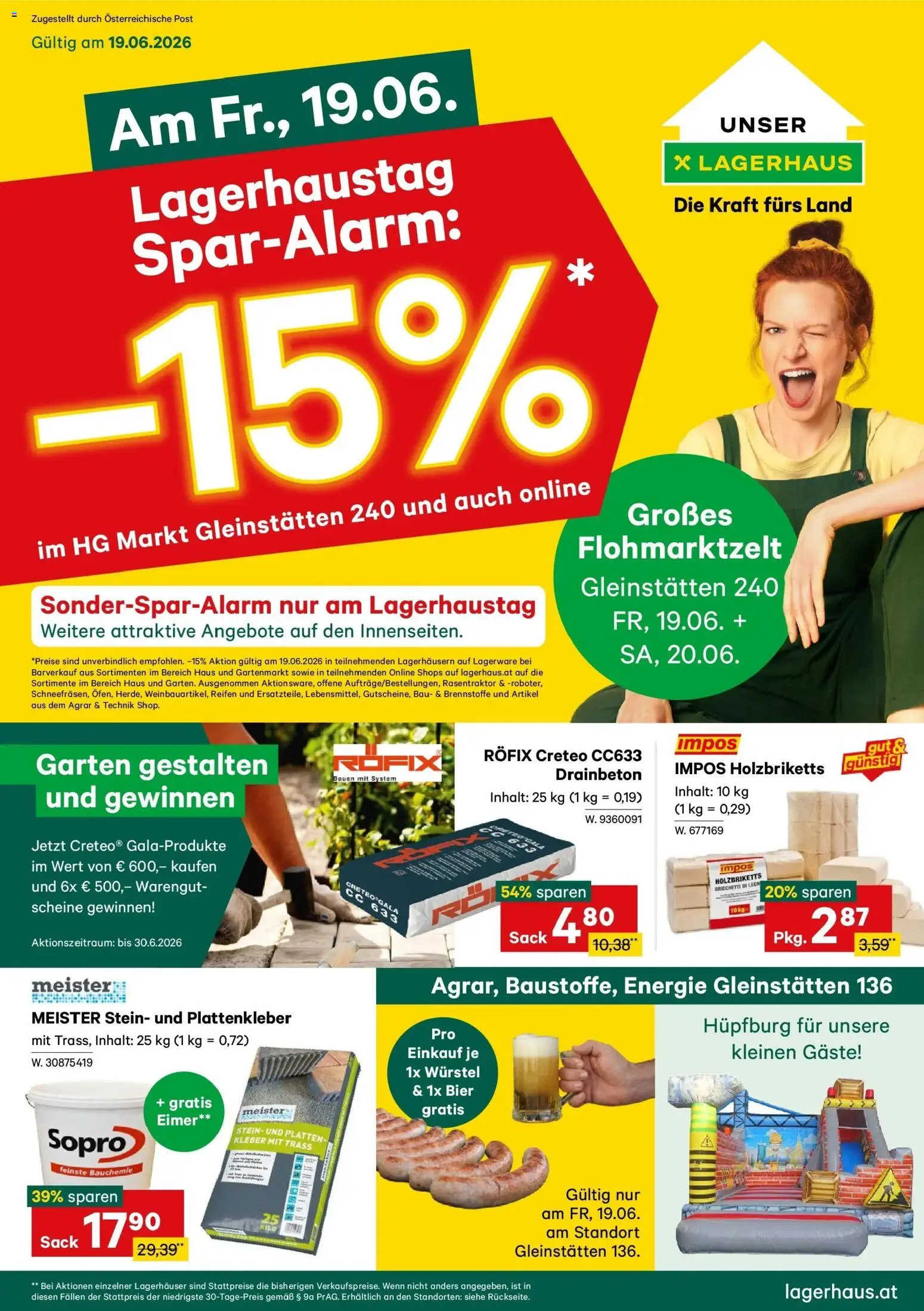 Vorschau der Angebote: Lagerhaus Lagerhaus Wochen Angebote gültig ab 19.06.2026