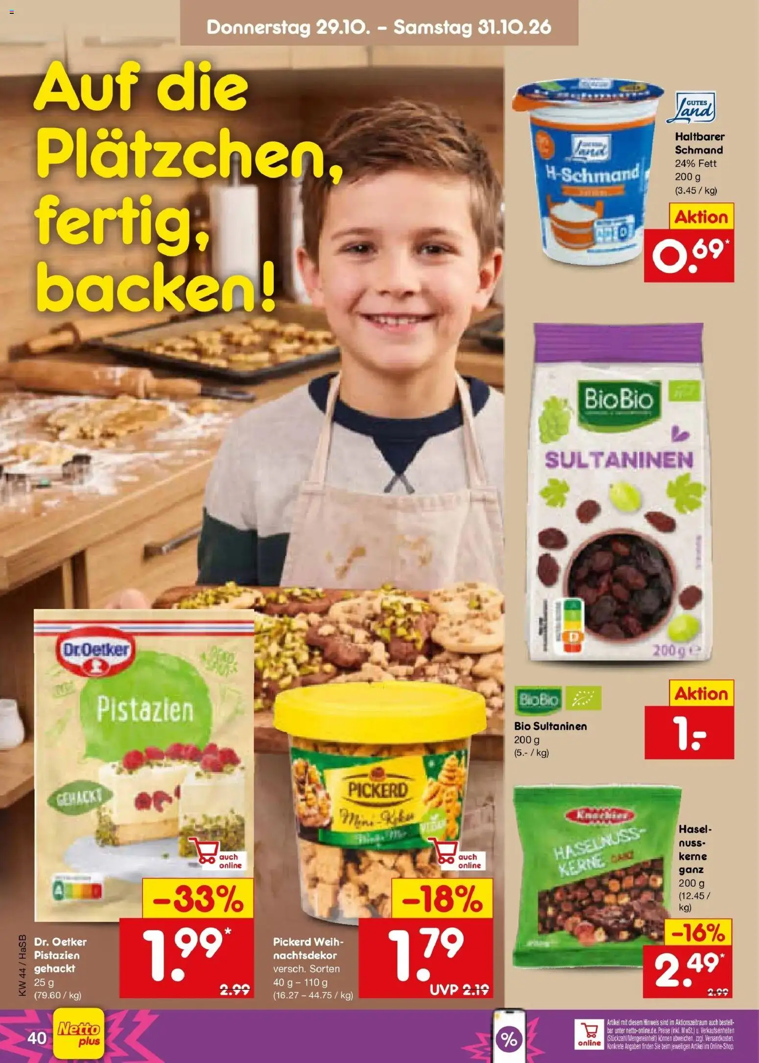 Vorschau von dem Prospekt des Geschäftes Netto Marken-Discount, gültig ab dem 26.10.2026