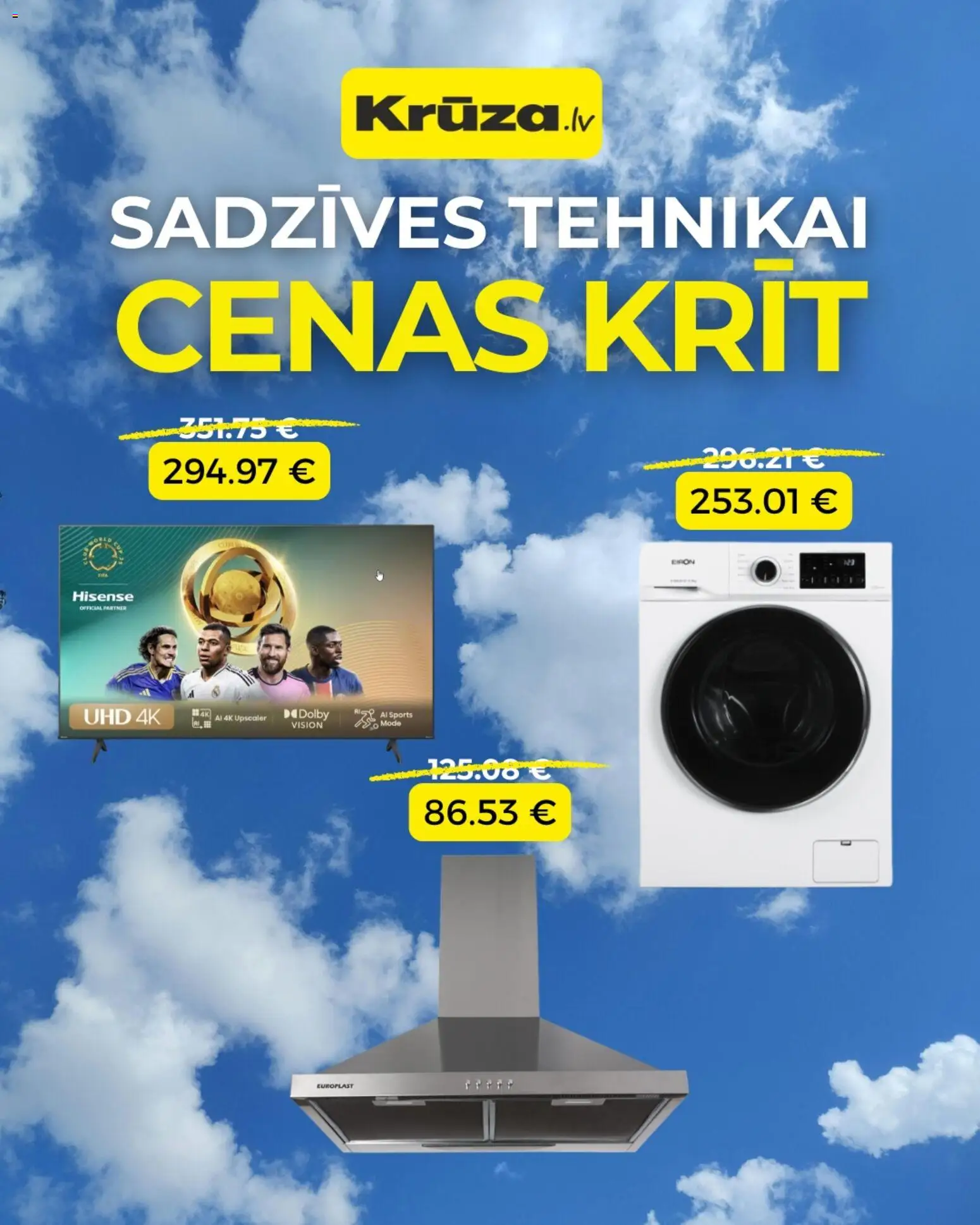 Skatīt KRŪZA akciju bukletu, derīgs no 01.05.2026.