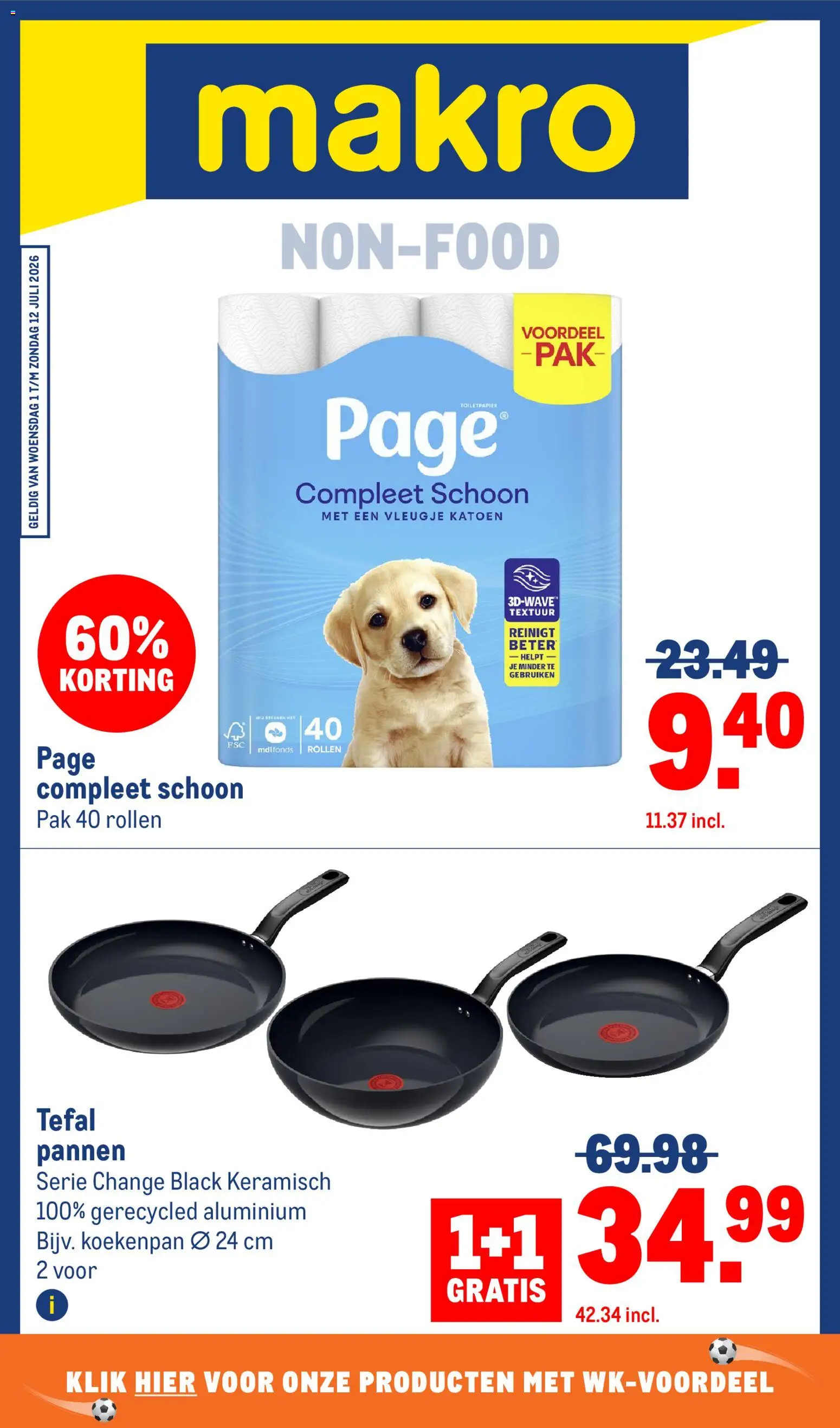 Voorbeeld van Makro folder - Non food van winkel Makro geldig vanaf 01-07-2026