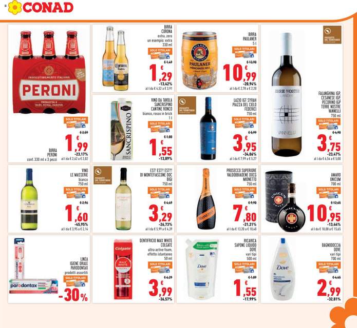 Nuovo volantino Conad dal 15/07