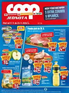 Náhľad COOP Jednota letáku platného od 17.09.2026