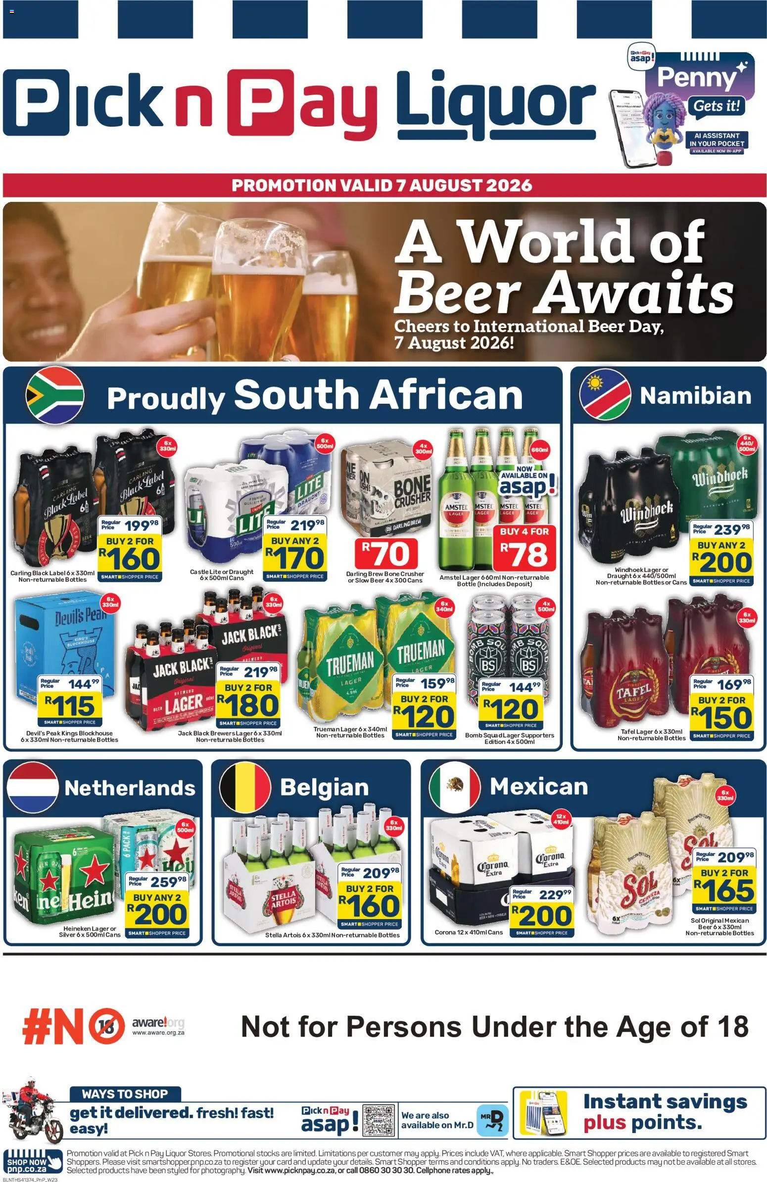 Preview of Pick n Pay flyer valid from 07/08/2026