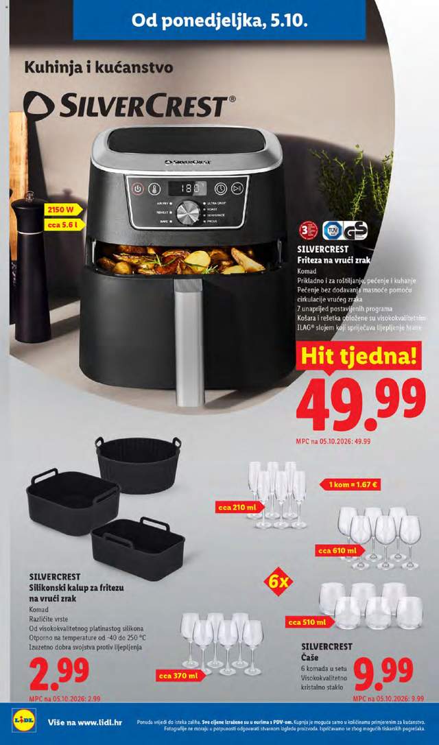 Novi Lidl katalog od 05.10.