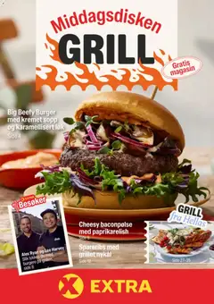 Forhåndsvis Coop Extra Middagsdisken Grill fra butikk Coop Extra gyldig fra 08/05/2026