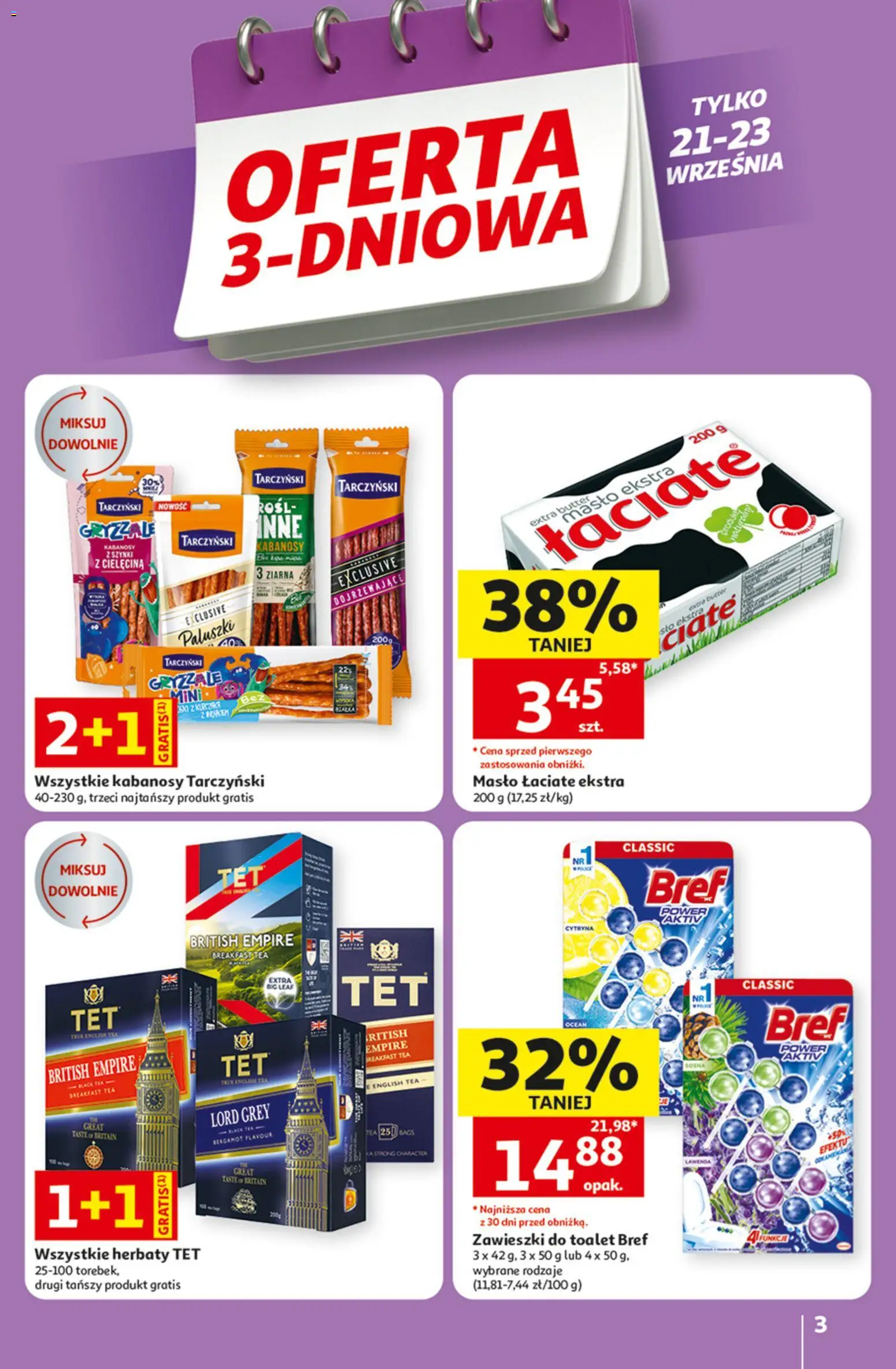 Pogląd gazetki "Auchan gazetka - 30 Lat Hipermarket" ze sklepu Auchan ważnej od 17.09.2026