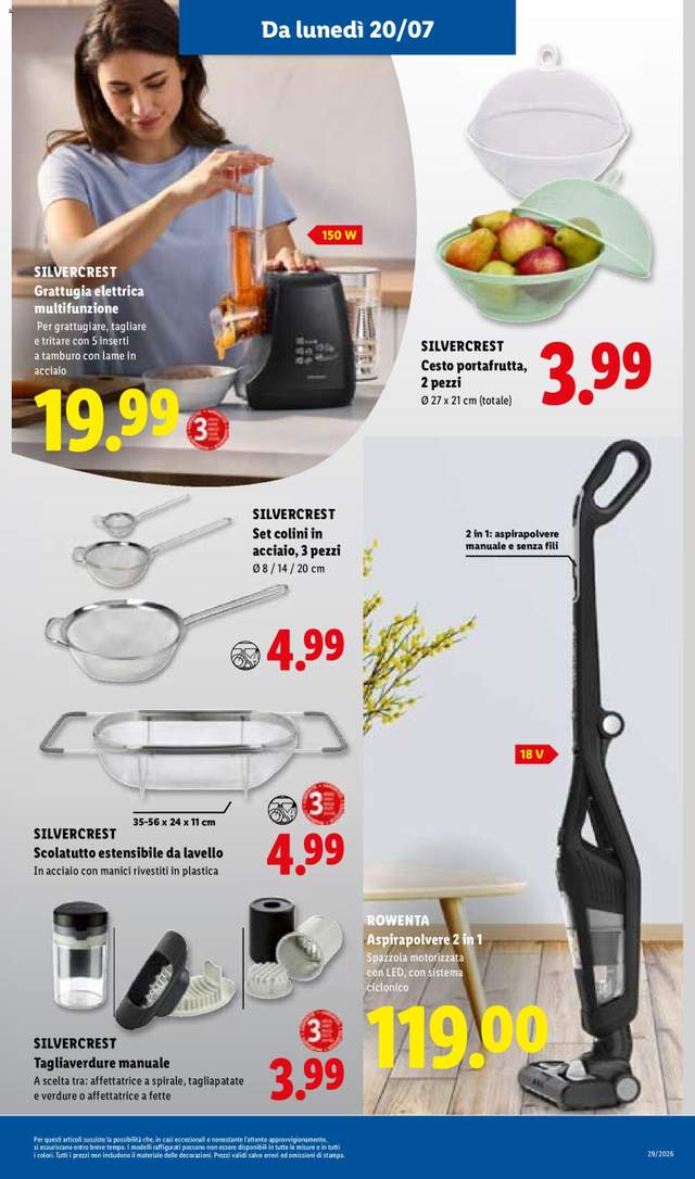 Nuovo volantino Lidl dal 16/07