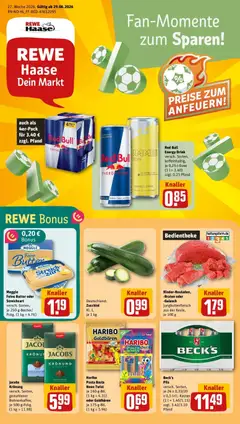Vorschau von dem Prospekt des Geschäftes Rewe, gültig ab dem 28.06.2026