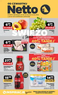 Pogląd gazetki "Netto gazetka od czwartku" ze sklepu Netto ważnej od 20.08.2026