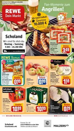 Vorschau von dem Prospekt des Geschäftes Rewe, gültig ab dem 21.06.2026