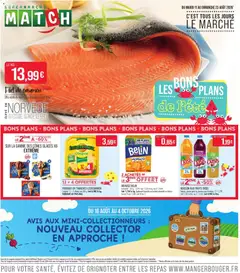 Prévisualisation de Match Supermarché prospectus du magasin Match Supermarché formulaire valide 11/08/2026