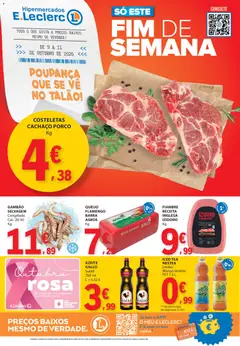 Pré-visualização do folheto da loja E.Leclerc válida a partir de 09/10/2026