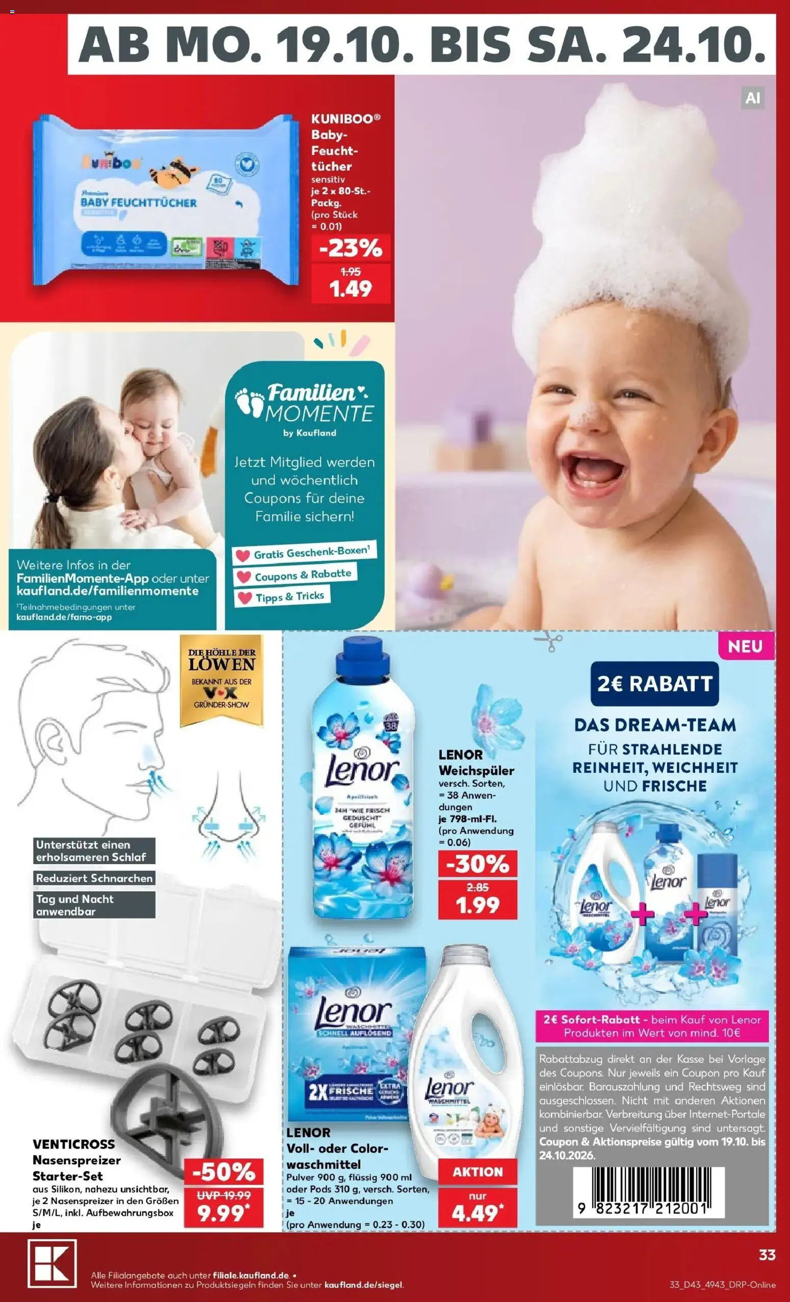 Vorschau von dem Prospekt des Geschäftes Kaufland, gültig ab dem 19.10.2026