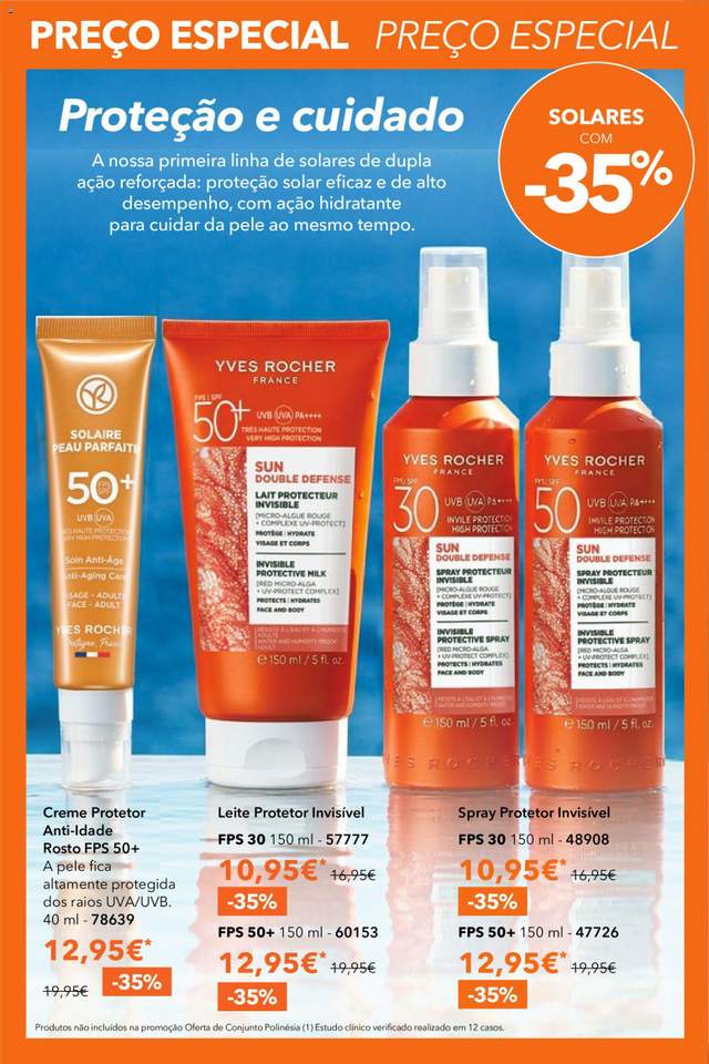 Novo catálogo Yves Rocher a partir de 03/06