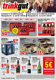 Vorschau von dem Prospekt des Geschäftes Trinkgut, gültig ab dem 13.07.2026