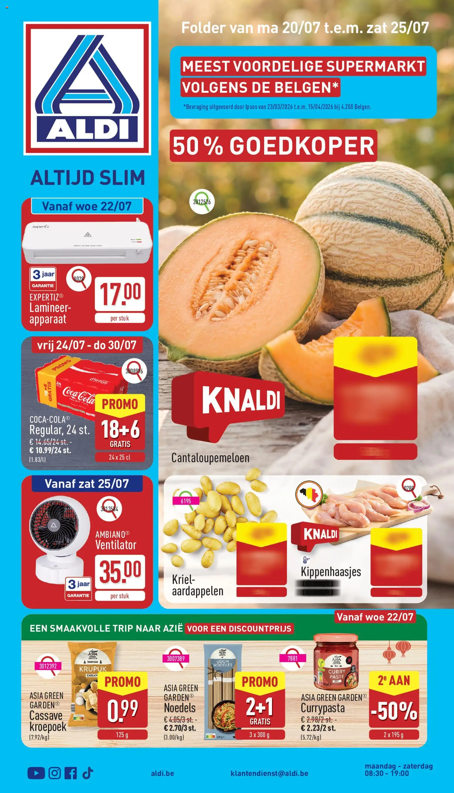 Voorbeeld van Aldi Folder week 30 van winkel Aldi geldig vanaf 20/07/2026