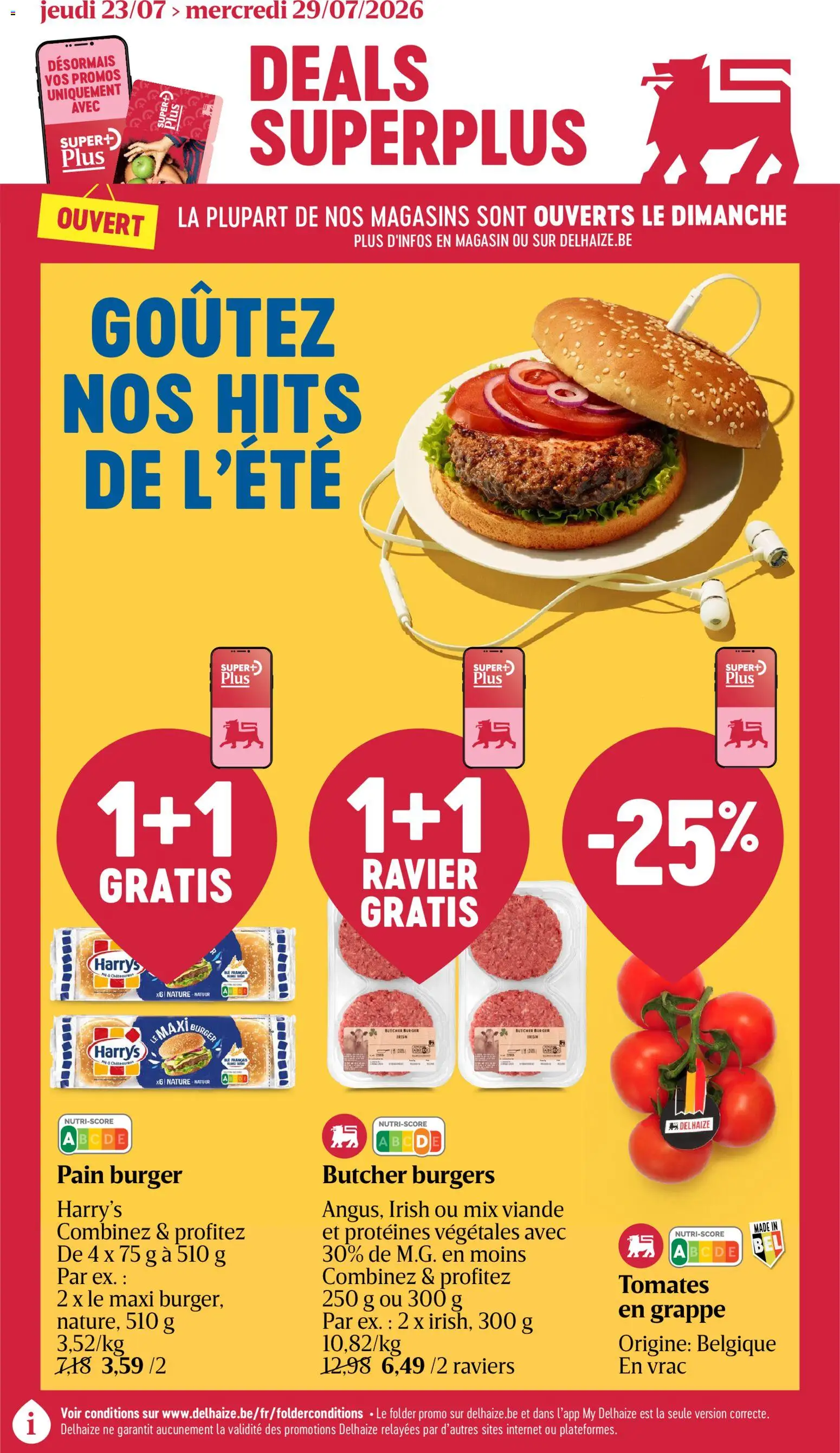 Voorbeeld van Delhaize folder semaine 30 van winkel Delhaize geldig vanaf 23/07/2026