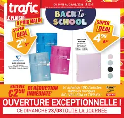 Voorbeeld van Trafic Publicité van winkel Trafic geldig vanaf 19/08/2026