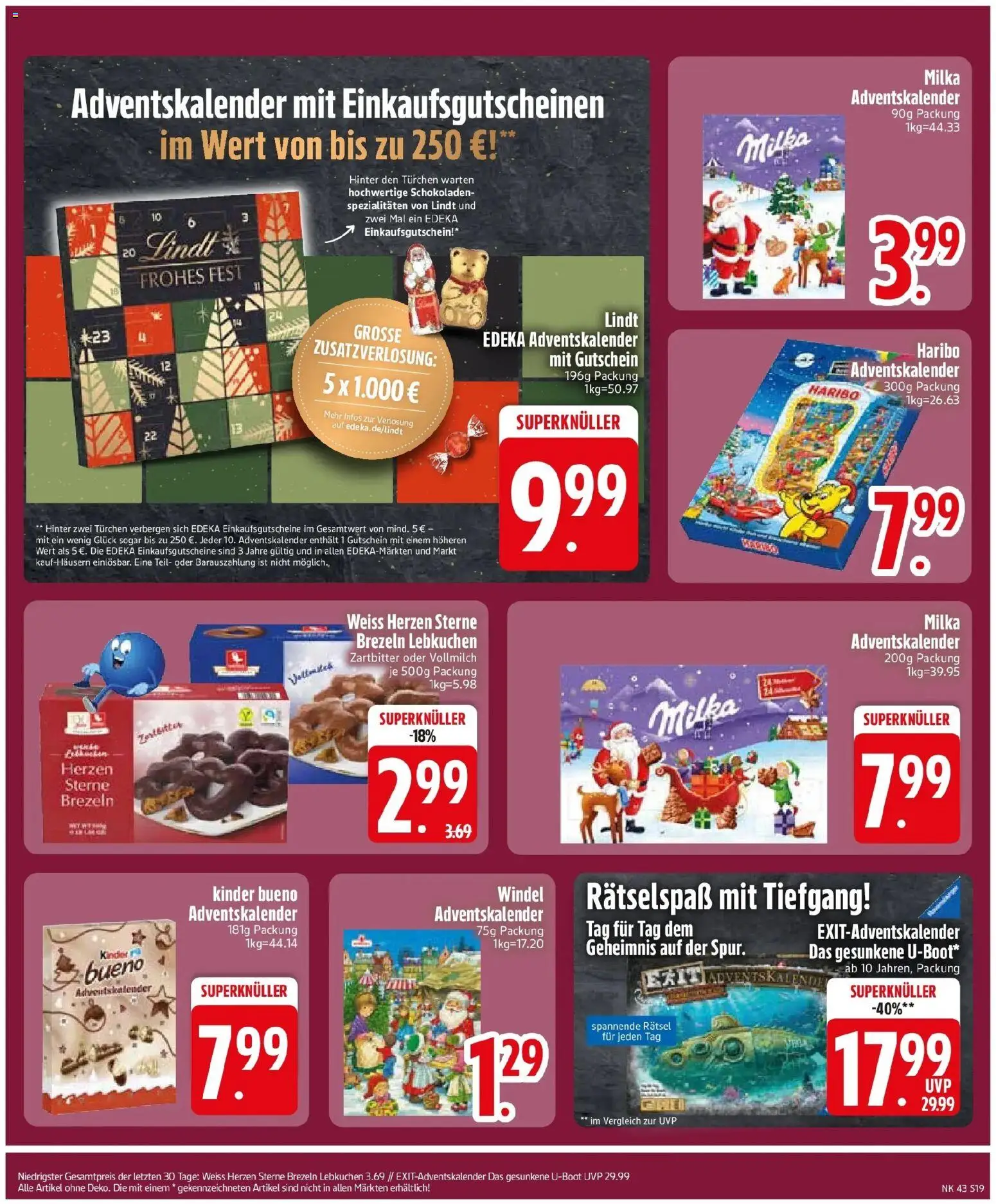 Vorschau von dem Prospekt des Geschäftes Edeka, gültig ab dem 19.10.2026