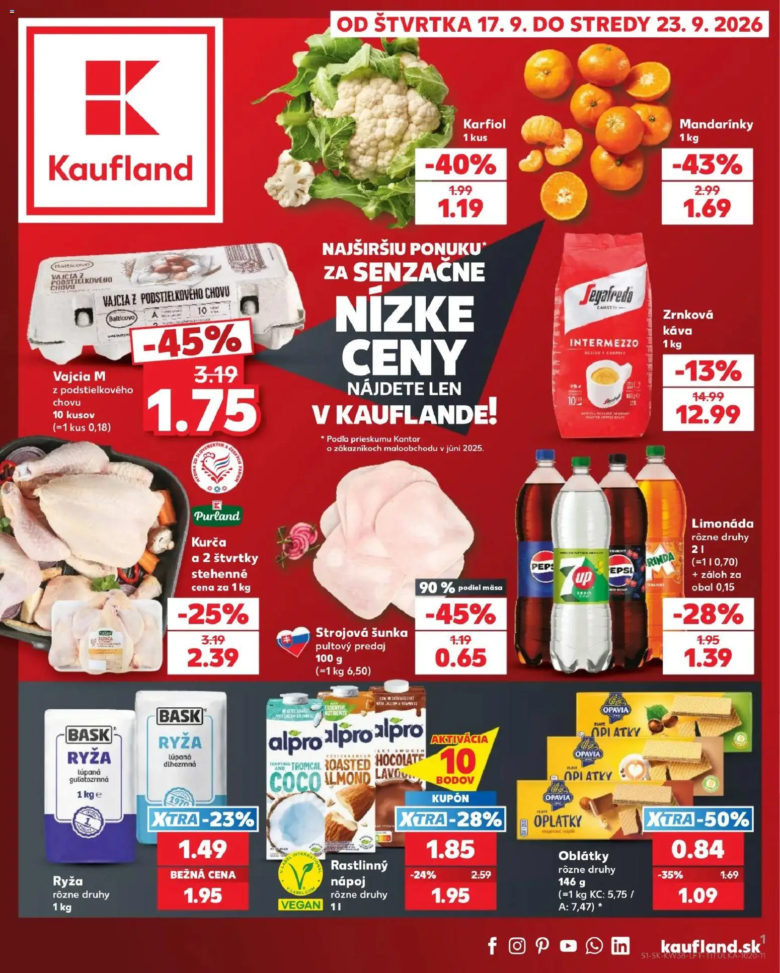 Náhľad Kaufland letáku platného od 17.09.2026
