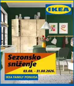 Pregled letka IKEA Katalog trgovine IKEA vrijedi od 03.08.2026