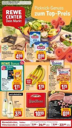Vorschau von dem Prospekt des Geschäftes Rewe, gültig ab dem 10.08.2026