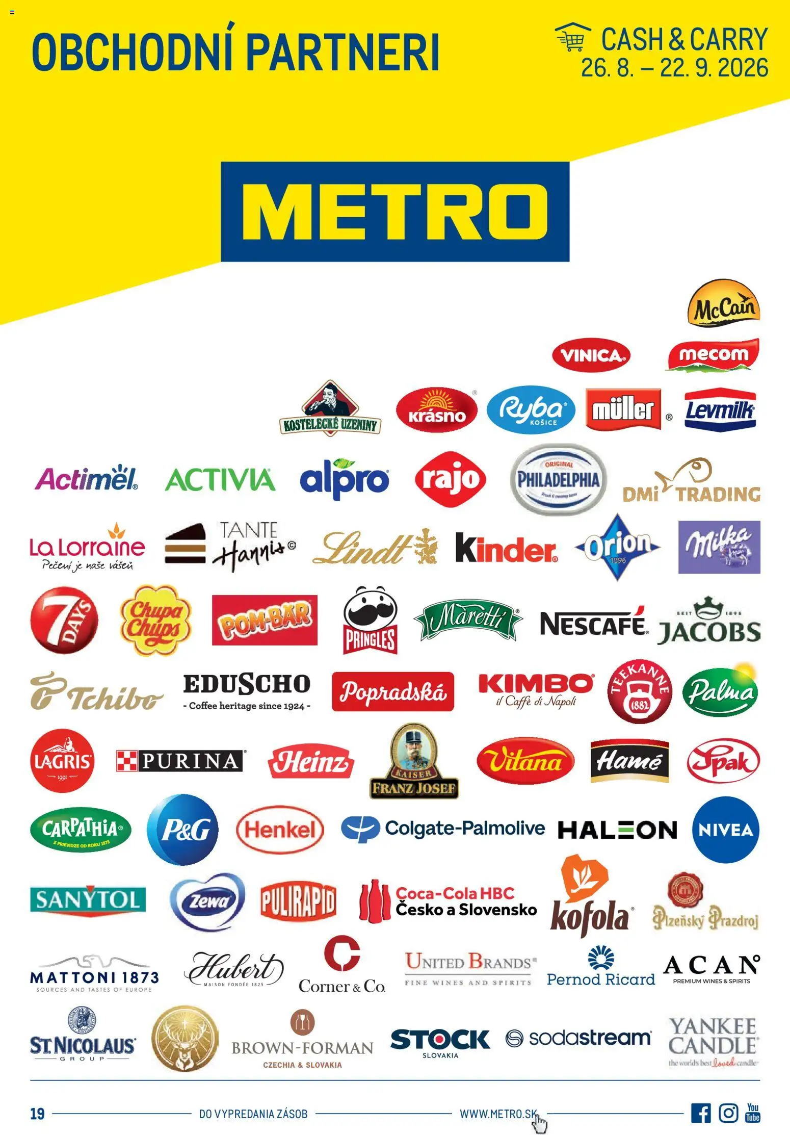 Náhľad Metro letáku platného od 26.08.2026