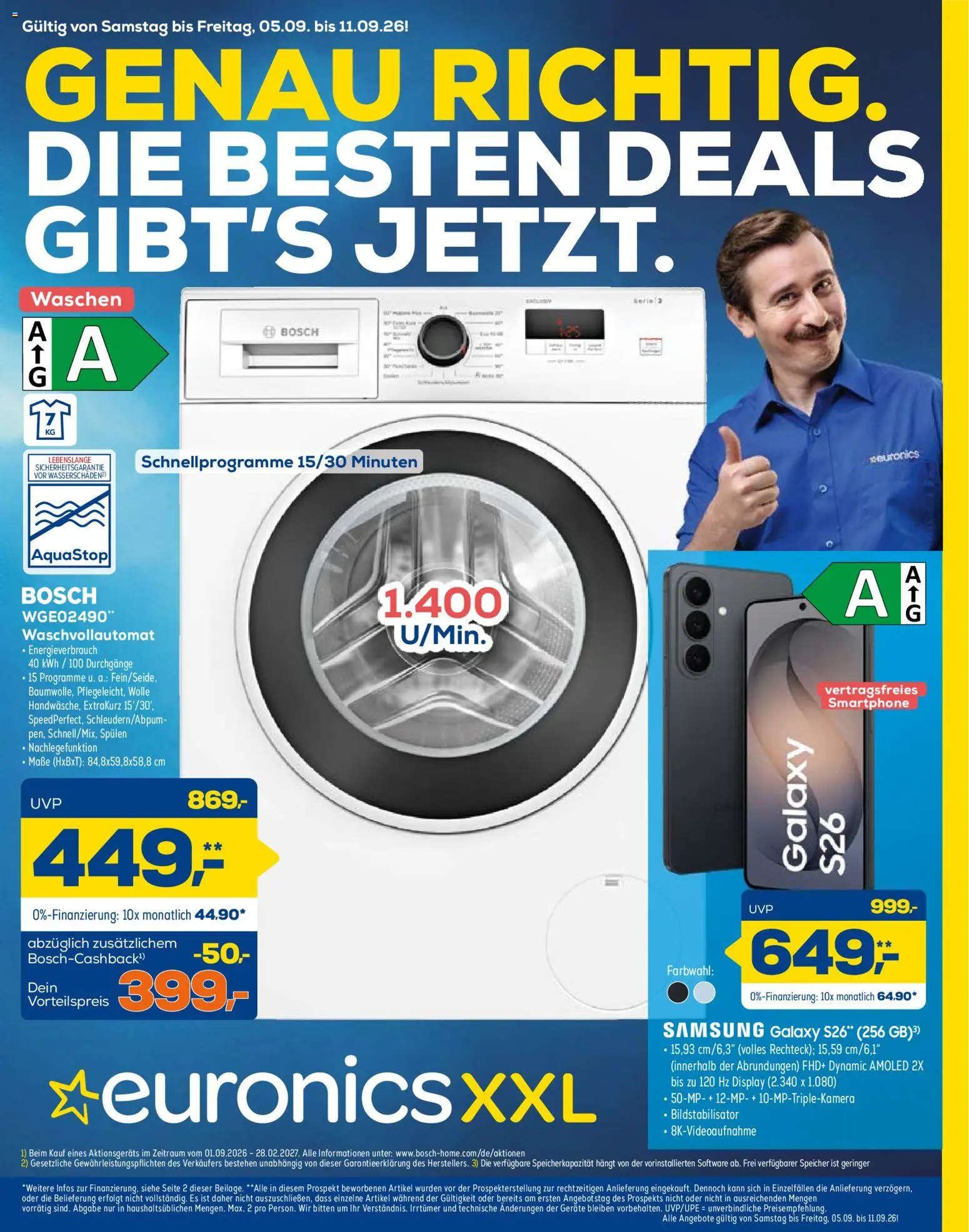Vorschau von dem Prospekt des Geschäftes Euronics, gültig ab dem 05.09.2026