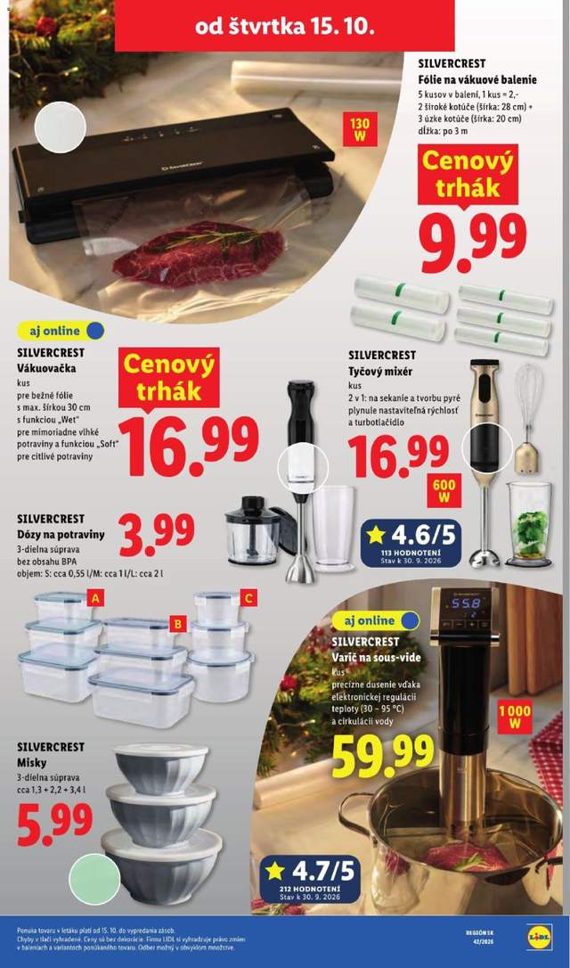 Nový Lidl leták od 12.10.