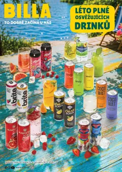 Náhled nabídky: Billa Billa leták - Léto plné osvěžujících drinků platný od 10.06.2026