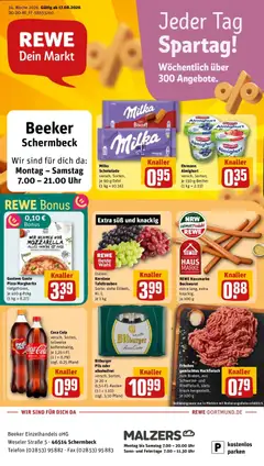 Vorschau von dem Prospekt des Geschäftes Rewe, gültig ab dem 17.08.2026
