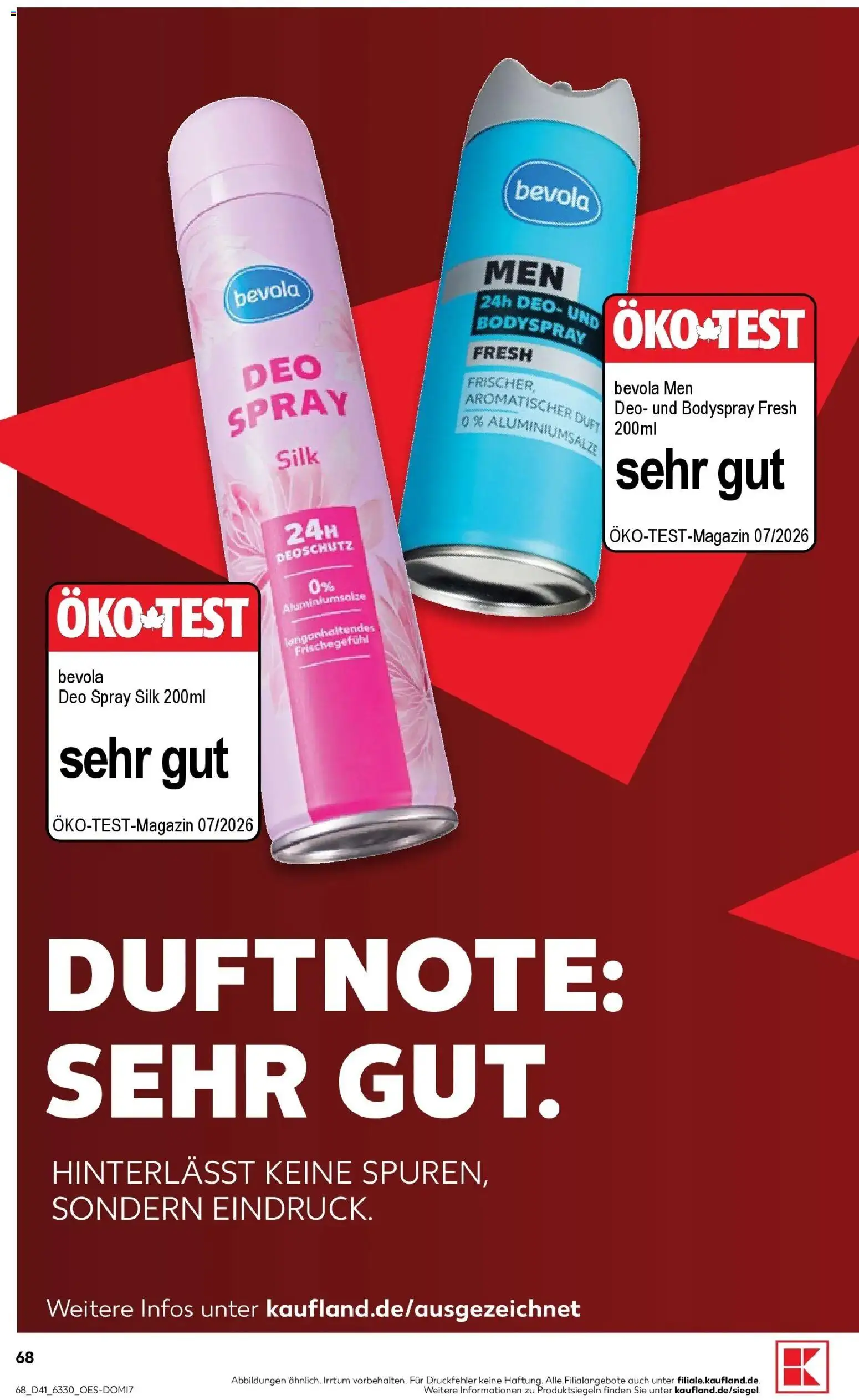 Vorschau von dem Prospekt des Geschäftes Kaufland, gültig ab dem 08.10.2026 - Duft