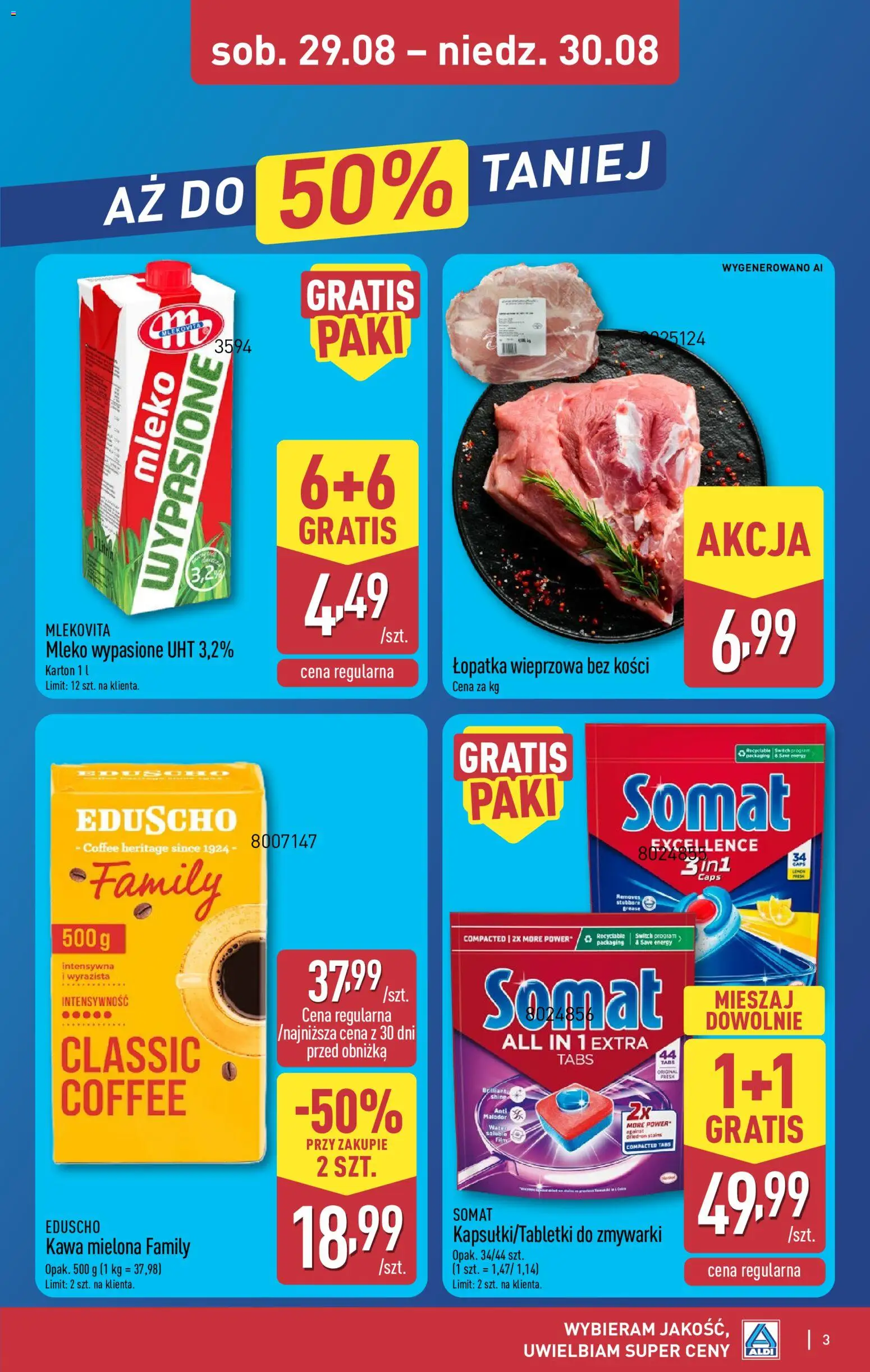 Pogląd gazetki "Aldi gazetka - Promocje weekend" ze sklepu Aldi ważnej od 27.08.2026