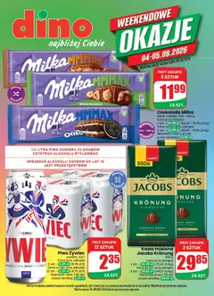 Pogląd gazetki "Dino gazetka - Weekendowe Okazje" ze sklepu Dino ważnej od 04.09.2026
