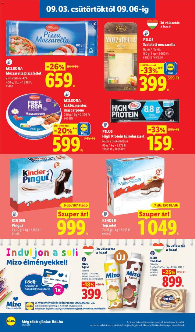 Új Lidl akciós újság 09.03.